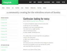 Tablet Screenshot of liturgylink.net